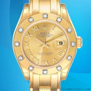 Wholesale Replica Rolex Pearlmaster Ladies 29mm 80318 Stainless Steel With Diamonds Bracelet